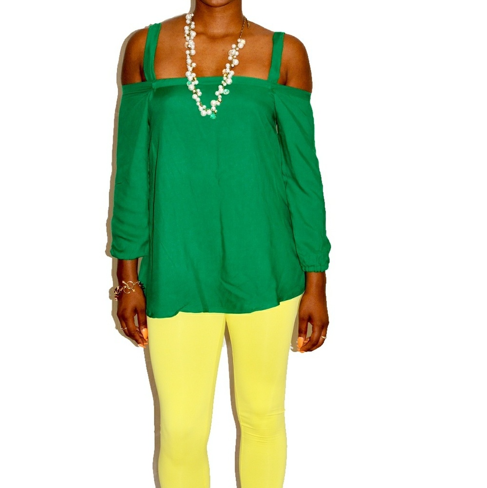 Emerald Green Loose Fit Top
